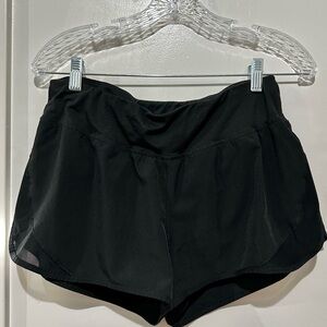 Women’s MED Champion Sport, Moisture Wicking, Black Lined Lightweight Gym Shorts